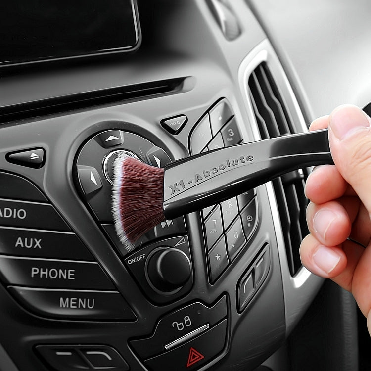 Car Air-Conditioned Air Outlet Cleaning Brush Car Interior Cleaning Tool Dust Soft Hair Brush(Black) - Car Washer & Accessories by PMC TechLife | Online Shopping South Africa | PMC TechLife | Buy Now Pay Later Mobicred