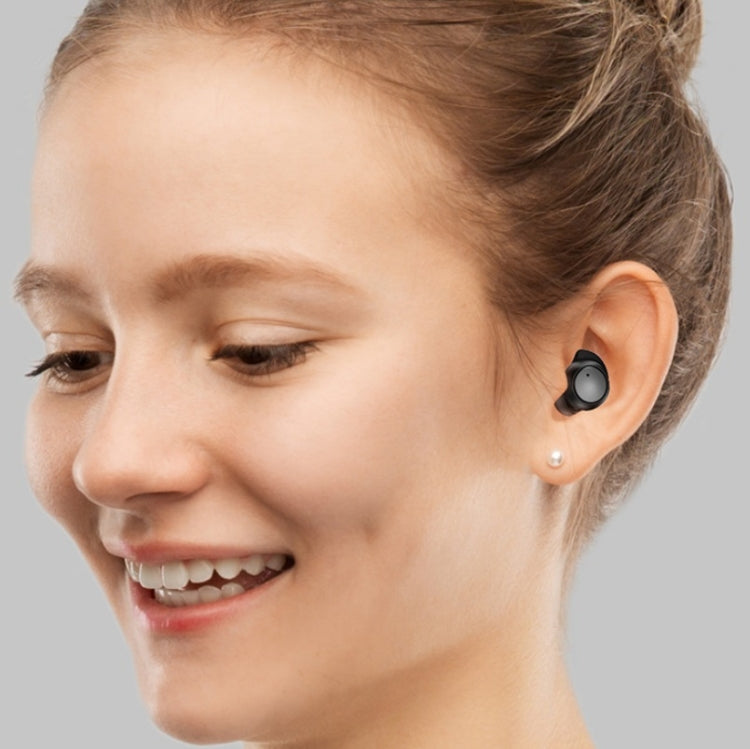 TWS-24 Bluetooth 5.0 Wireless Noise Cancelling Waterproof Touch Control Mini Earphone Support Voice Assistant(Gray) - TWS Earphone by PMC TechLife | Online Shopping South Africa | PMC TechLife