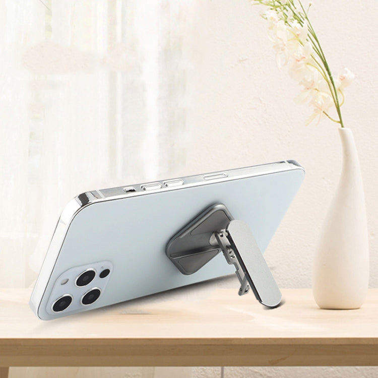 Aluminum Alloy Car Mobile Phone Bracket Portable Phone Desktop Folding Frame(Silver) - Car Holders by PMC TechLife | Online Shopping South Africa | PMC TechLife