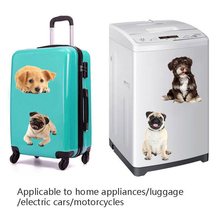 Style 1 Small 3D Simulation Dog Car Stickers Rain-Proof Sunscreen Car Sticker Scratch Shaving Decoration Stickers - Decorative Sticker by PMC TechLife | Online Shopping South Africa | PMC TechLife