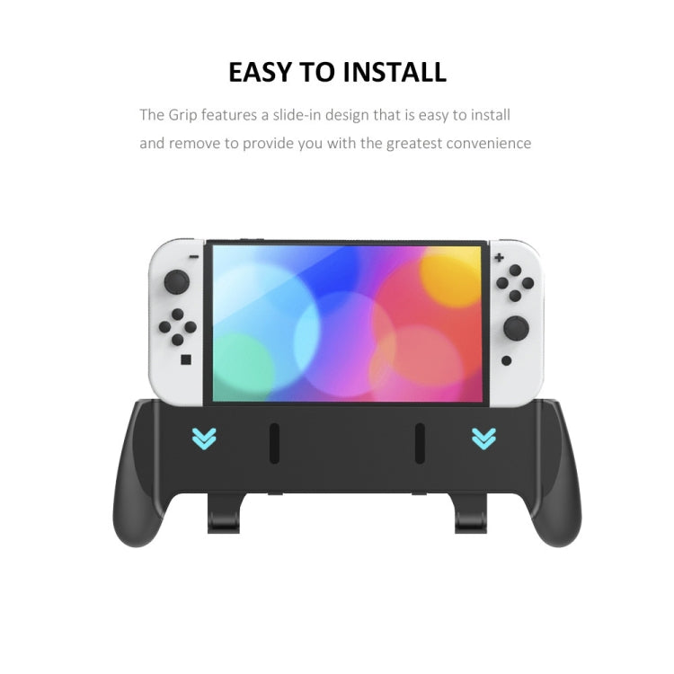JYS NS218 Multifunctional Game Console Integrated Protective Case With Grip For Switch OLED(Black) - free shipping - PMC TechLife - Order now!