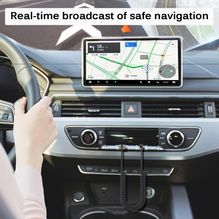 BY301 AUX Car Bluetooth 5.0 Receiver Mobile Call Bluetooth Adapter - Bluetooth Adapters by PMC TechLife | Online Shopping South Africa | PMC TechLife | Buy Now Pay Later Mobicred