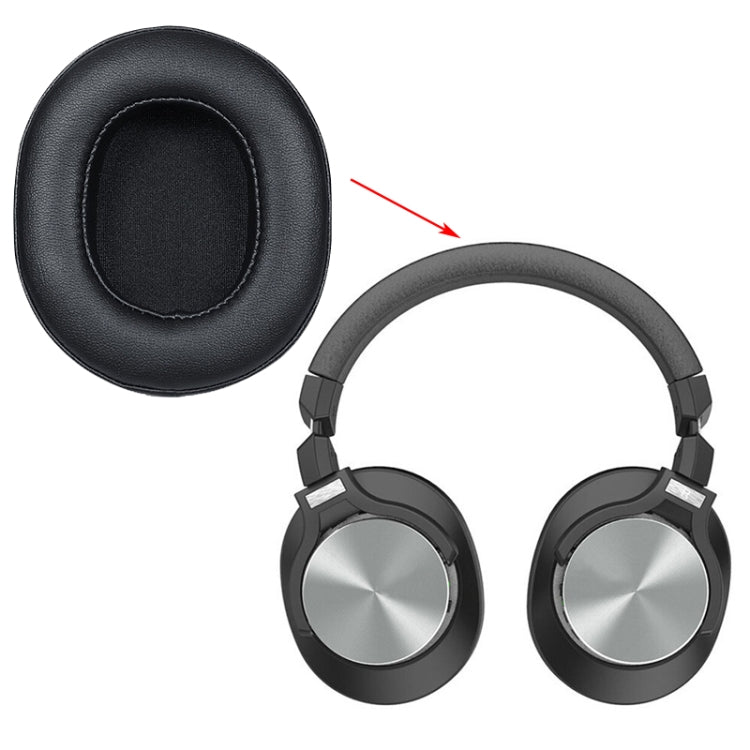 2 PCS Headset Sponge Earmuffs for iGene K5(Red) - Earmuff & Pad by PMC TechLife | Online Shopping South Africa | PMC TechLife
