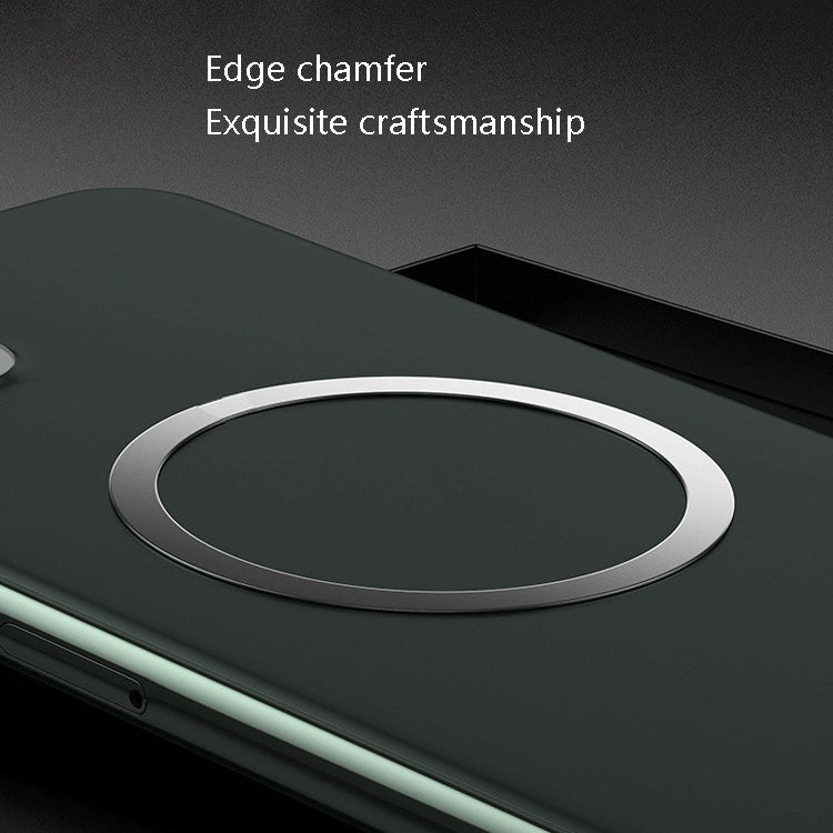 20 PCS Ring Car Magnetic Suction Wireless Charger Lead Magnetic Ring Back Sticker, Color: Silver - Hand-Sticking Bracket by PMC TechLife | Online Shopping South Africa | PMC TechLife