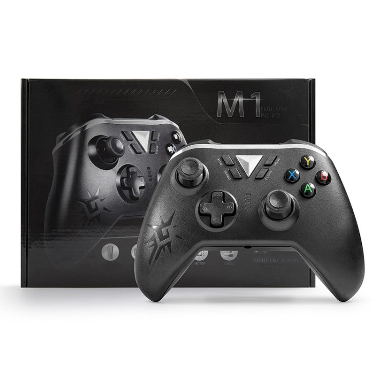 M-1 2.4G Wireless Drive-Free Gamepad For XBOX ONE / PS3 / PC(Black) - Gamepad by PMC TechLife | Online Shopping South Africa | PMC TechLife