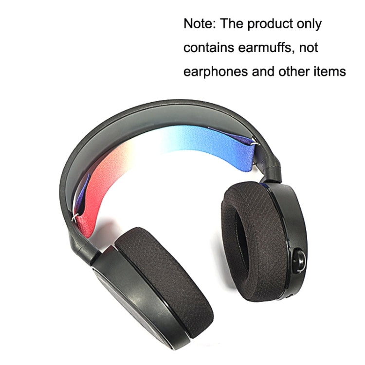 1 Pair Sponge Headset Pad for Steelseries Arctis Pro / Arctis 3 / 5 / 7(Pink Leather) - Earmuff & Pad by PMC TechLife | Online Shopping South Africa | PMC TechLife
