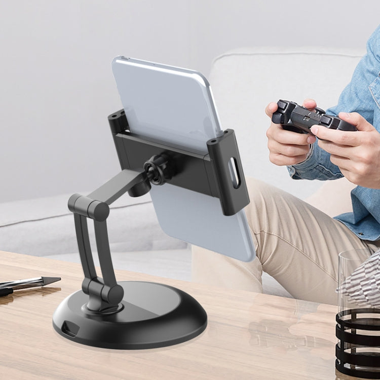 PB-45S Desktop Foldable Stand, For 5-12.9 Inch Mobile Phone/Tablet(Silver) - Desktop Holder by PMC TechLife | Online Shopping South Africa | PMC TechLife