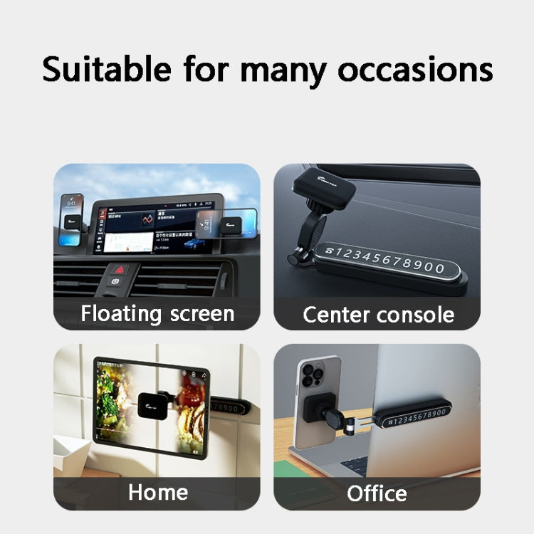 Sumi-tap Stp-0058 3 In 1 Magnetic Car Phone Holder(Black) - free shipping - PMC TechLife - Order now!