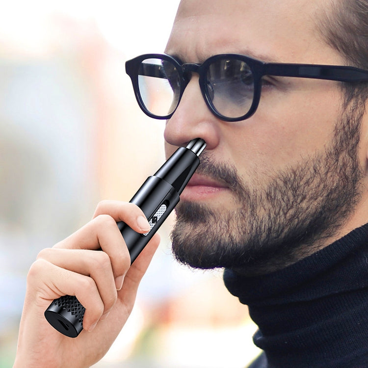 YD-112 Electric Nasal Hair Cutting Shear, Style: Nose Hair Device+Shaver(Blue) - free shipping - PMC TechLife - Order now!