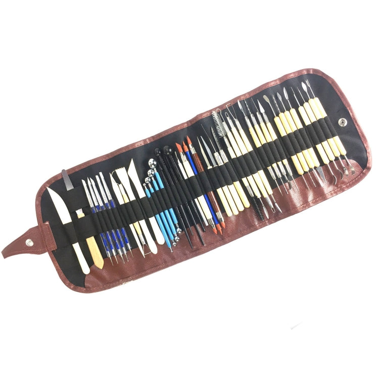 43 In 1 Clay Tool Combination Set with Storage Bag - Art Supplies by PMC TechLife | Online Shopping South Africa | PMC TechLife