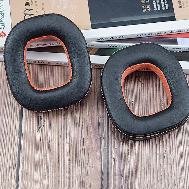2pcs Sponge Earpad For Logitech Astro A50 Gen3/Gen4 Headset(Black+Purple) - Earmuff & Pad by PMC TechLife | Online Shopping South Africa | PMC TechLife | Buy Now Pay Later Mobicred