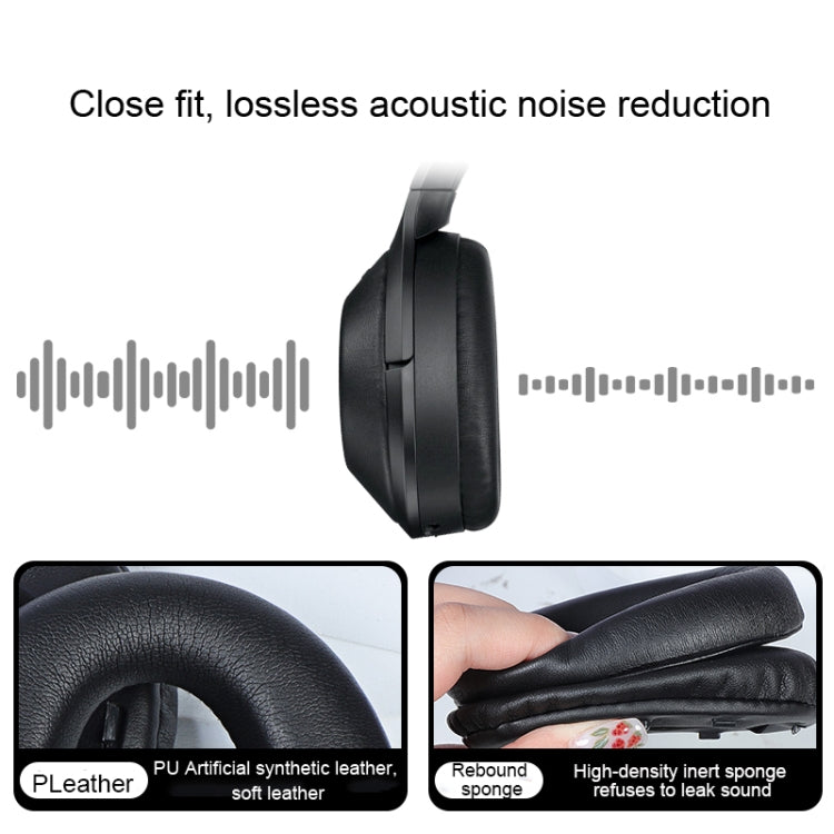 1 Pair PU Leather Earpads for Sony WH-1000XM4, Color: Blue+Buckle - Earmuff & Pad by PMC TechLife | Online Shopping South Africa | PMC TechLife