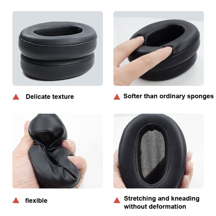 1 Pair Sponge Earpad For SONY WH-XB900N Headset, Color: Protein Skin-Gray - Earmuff & Pad by PMC TechLife | Online Shopping South Africa | PMC TechLife