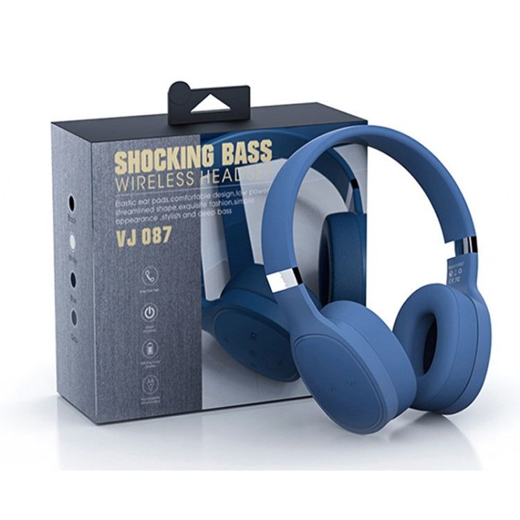 VJ087 Folding Wireless Sports Bluetooth Gaming Headset(White) - Headset & Headphone by PMC TechLife | Online Shopping South Africa | PMC TechLife