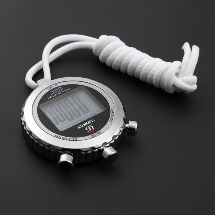 YS Metal Large Screen Display Stopwatch Fitness Sports Competition Electronic Stopwatch(YS-528) - Pedometer by PMC TechLife | Online Shopping South Africa | PMC TechLife
