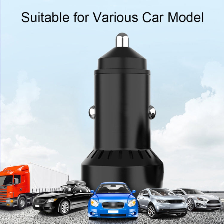 IBD352 Aluminum Alloy Dual Interface Car Charger, Spec: PD30W+PD30W - Car Charger by PMC TechLife | Online Shopping South Africa | PMC TechLife