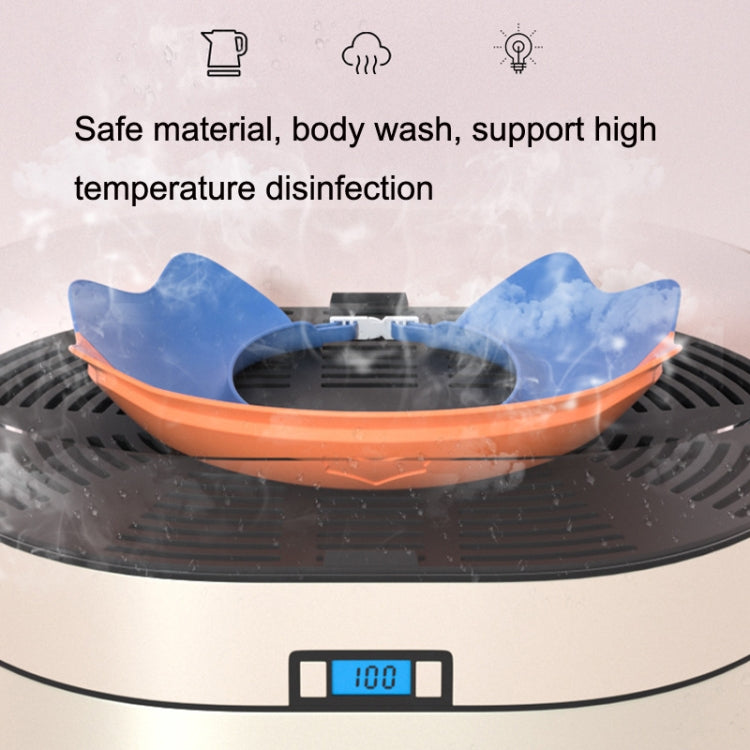 3PCS Shampoo Earmuffs Silicon Infant Wash Bath Cap Child Washing Hat(Orange) - Baby Care by PMC TechLife | Online Shopping South Africa | PMC TechLife