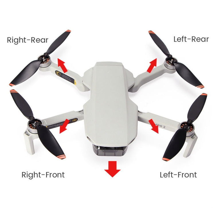 Front and Rear Arm Tripod Shells For DJI Mavic Mini 2 / SE(Right Rear) - For DJI Mavic Series by PMC TechLife | Online Shopping South Africa | PMC TechLife | Buy Now Pay Later Mobicred