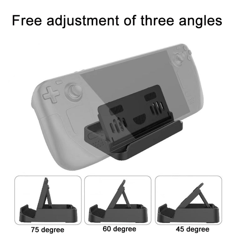 PGTECH For Steam Deck Adjustable Folding Console Stand + Trackpad Sticker Set - Other Accessories by PMC TechLife | Online Shopping South Africa | PMC TechLife | Buy Now Pay Later Mobicred