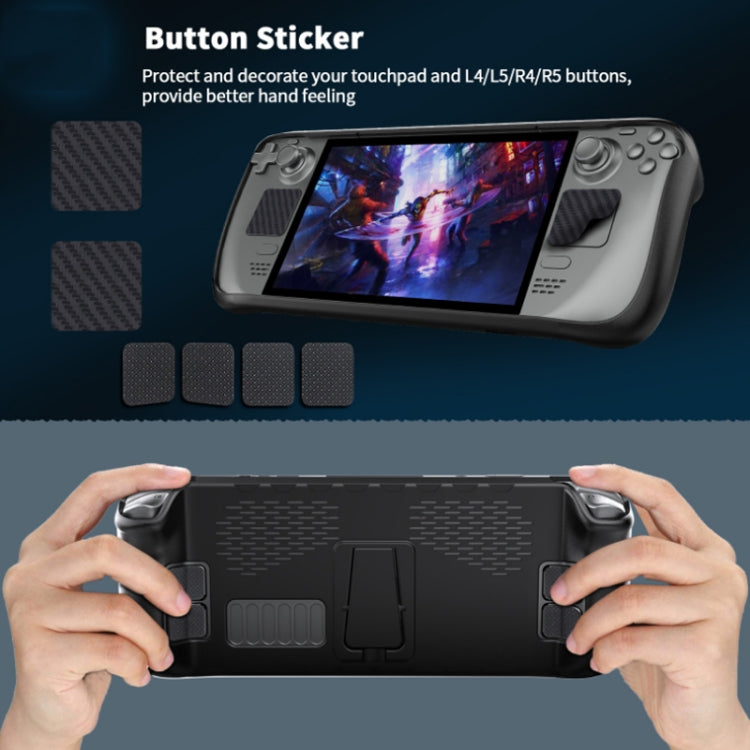 JYS For Steam Deck Handheld TPU Case + Touchpad Button Sticker - free shipping - PMC TechLife - Order now!