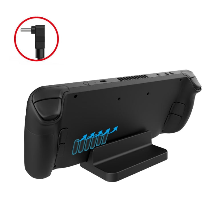 PGTECH For Steam Deck Console Holder With Charging Cable(2 PCS/Set) - Other Accessories by PMC TechLife | Online Shopping South Africa | PMC TechLife | Buy Now Pay Later Mobicred