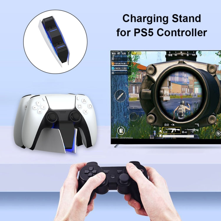 HONCAM For PS5 Gamepad Charger Dual Dock Charger(Black) - free shipping - PMC TechLife - Order now!