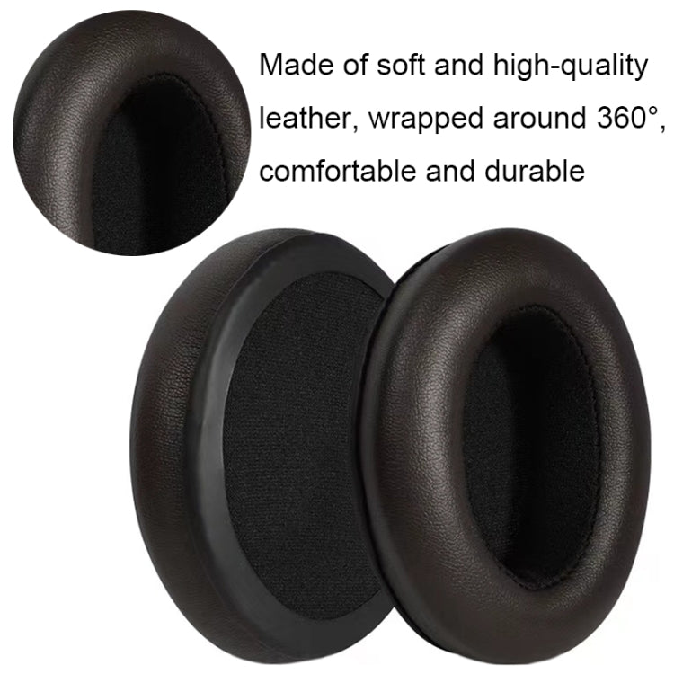 For Sennheiser Momentum 1pair Soft Comfortable Headset Sponge Cover, Color: Brown Protein - Earmuff & Pad by PMC TechLife | Online Shopping South Africa | PMC TechLife