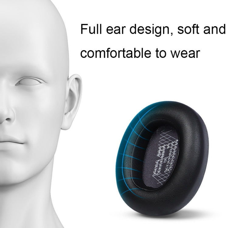 1pair Headphone Sponge Case For JBL Live 650BTNC/660/E65BTNC/Duet NC(Net Gray) - Earmuff & Pad by PMC TechLife | Online Shopping South Africa | PMC TechLife