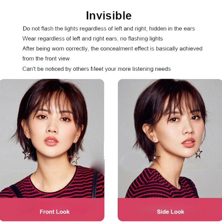 X999 Mini Wireless Noise Reduction With Digital Display Charging Bin Bluetooth Earphone(Pink) - Bluetooth Earphone by PMC TechLife | Online Shopping South Africa | PMC TechLife