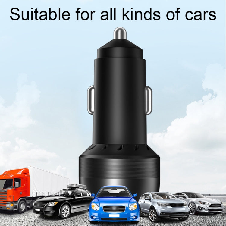 IBD355-1UC 18W+45W Smart Car Charger Dual-port Metal Phone Fast Charger(QC3.0+PD 3.0) - Car Charger by PMC TechLife | Online Shopping South Africa | PMC TechLife