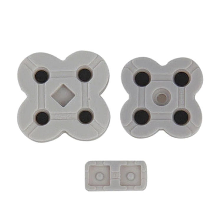 For Nintendo Dual Screen Lite 6sets Conductive Rubber Pad Soft Silicone Adhesive Key Button Pads - Switch Lite Spare Parts by PMC TechLife | Online Shopping South Africa | PMC TechLife