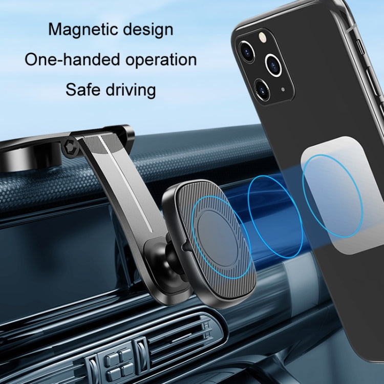 Multi-angle Adjustable Car Magnetic Suction Sticky Mobile Phone Holder(S1) - Car Holders by PMC TechLife | Online Shopping South Africa | PMC TechLife