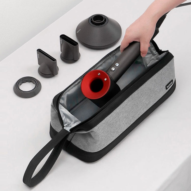 Baona BN-DS005 for Dyson Hair Dryer Curling Iron Accessories Organizer Bag, Color: Black - free shipping - PMC TechLife - Order now!