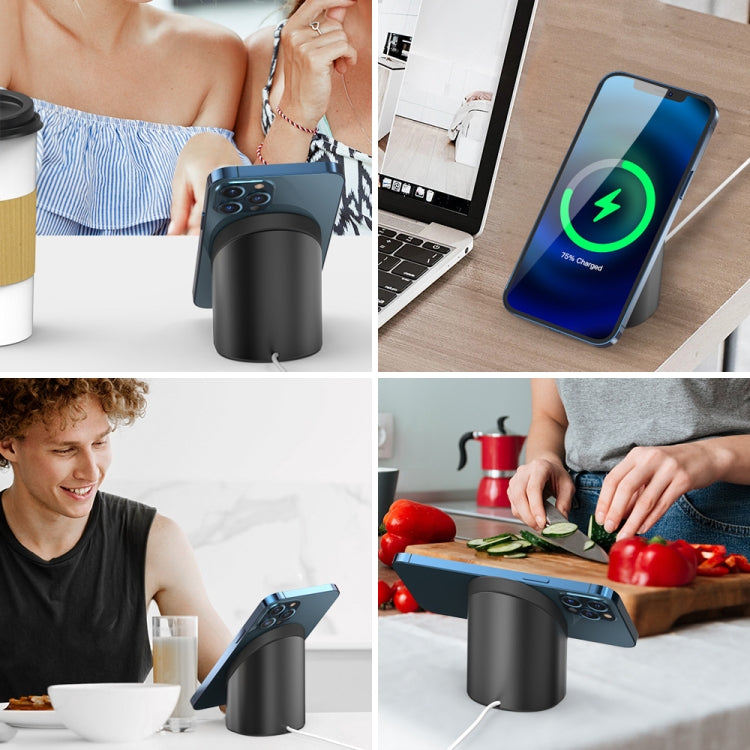 For iPhone12/13/14 Series AhaStyle PT134 Magnetic Charging Stand(Pink) - free shipping - PMC TechLife - Order now!