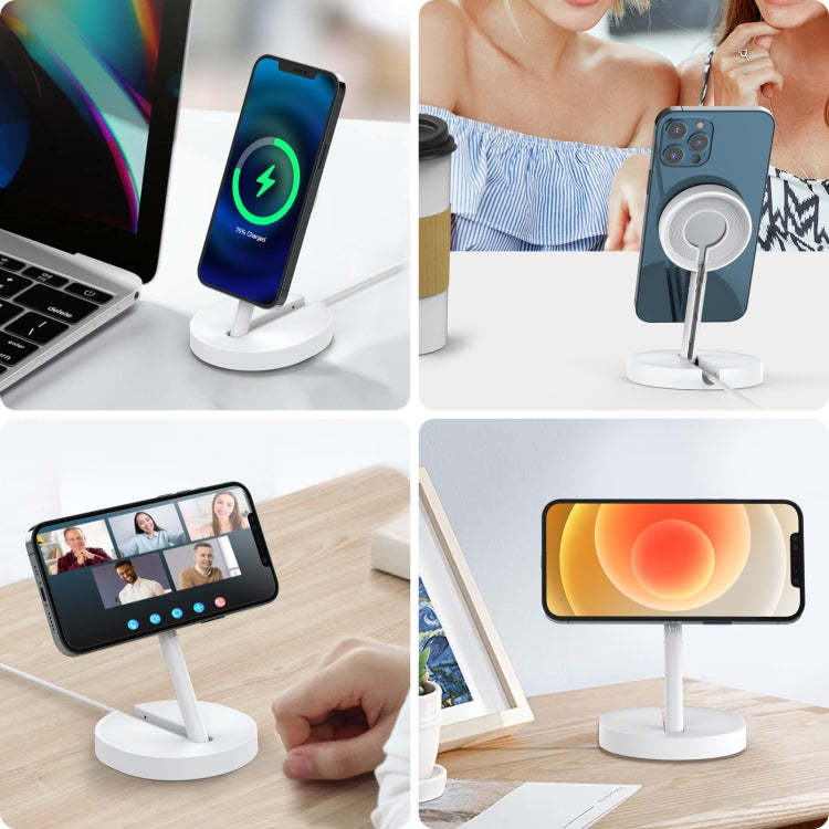 For IPhone12/13/14 Series AhaStyle PT137 Magnetic Charging Stand - Desktop Holder by AhaStyle | Online Shopping South Africa | PMC TechLife