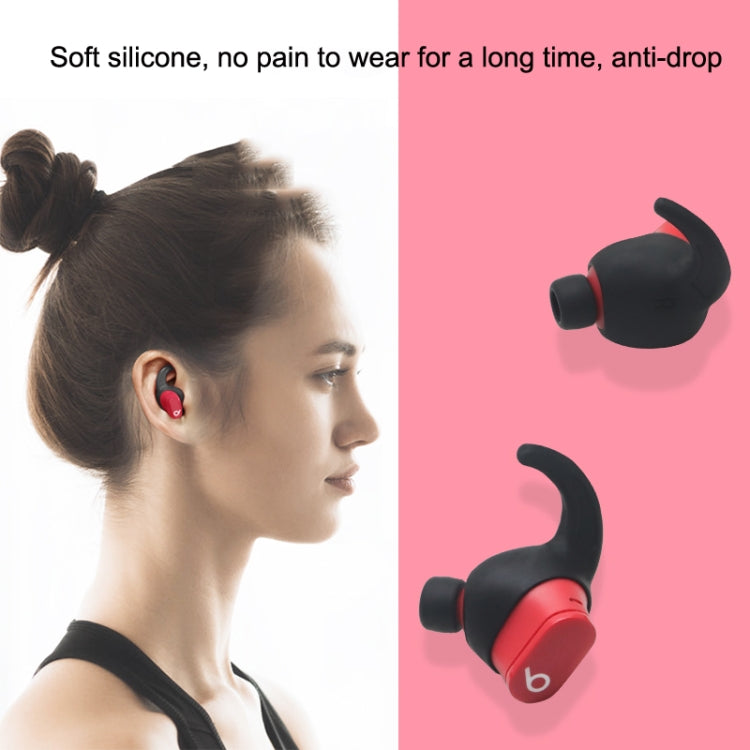 For Beats Studio Buds 2pairs Wireless Bluetooth Earphone Silicone Non-slip Ear Caps(Red) - Anti-dust & Ear Caps by PMC TechLife | Online Shopping South Africa | PMC TechLife