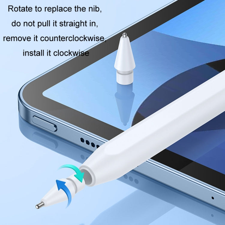 For Apple Pencil 1/2 Generation Modified Metal Wear-Resistant Paper-Like Needle Tube Nib, Color: 4.0 Extended Reform Silver - Pencil Accessories by PMC TechLife | Online Shopping South Africa | PMC TechLife