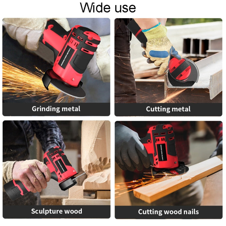 HILDA 12V 3 Inch Li-Ion Angle Grinder Home Cutting And Sanding Machine, EU Plug, Model: Carton Package With 2 Battery - free shipping - PMC TechLife - Order now!