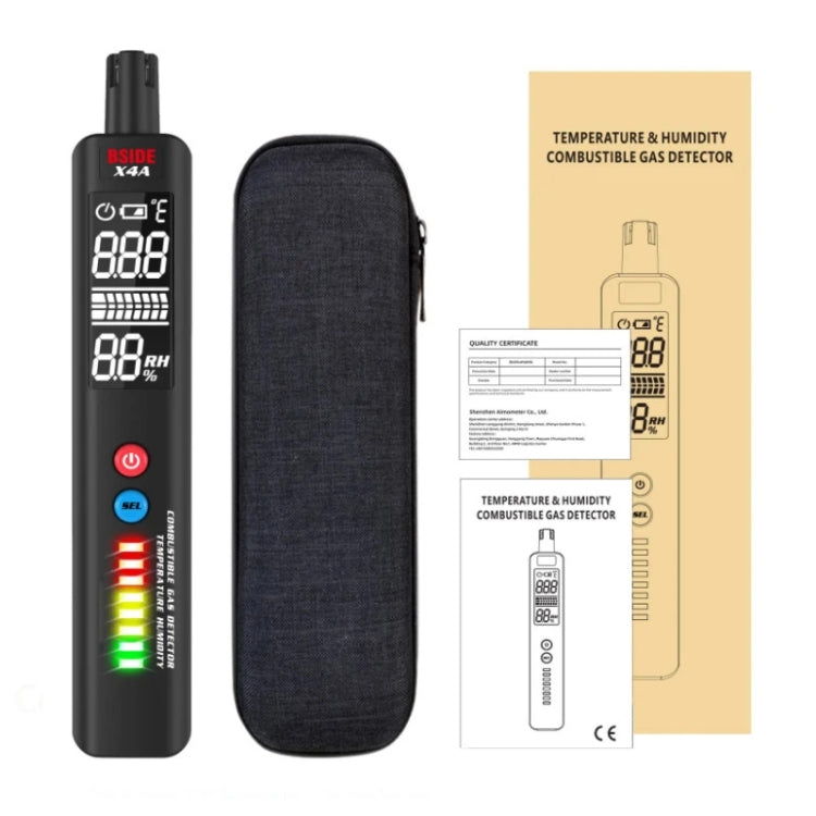 BSIDE X4A Portable Combustible Gas Detector Gas Leakage Alarm - free shipping - PMC TechLife - Order now!