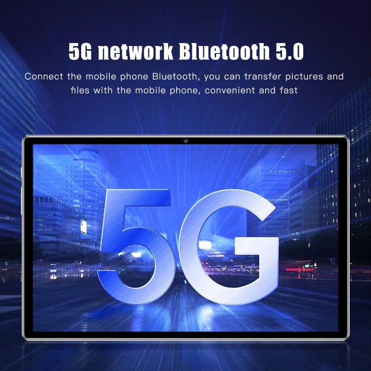 P10 4G LTE Tablet PC, 10.1 inch, 4GB+32GB, Android 8.1 MTK6750 Octa Core, Support Dual SIM, WiFi, Bluetooth, GPS (Grey) - 10.1 inch by PMC TechLife | Online Shopping South Africa | PMC TechLife