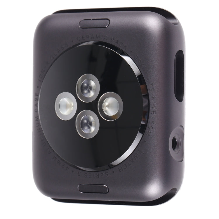 Back Cover For Apple Watch Series 3 42mm (LTE)(Grey) - Back Cover by PMC TechLife | Online Shopping South Africa | PMC TechLife | Buy Now Pay Later Mobicred