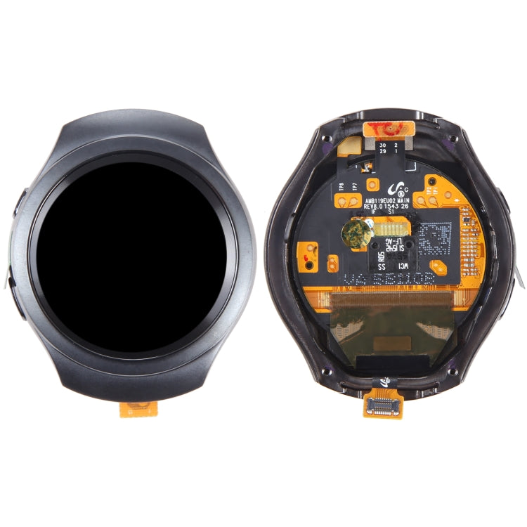 LCD Screen and Digitizer Full Assembly With Frame for Samsung Galaxy Gear S2 SM-R720(Black) - free shipping - PMc TechLife - Order now!