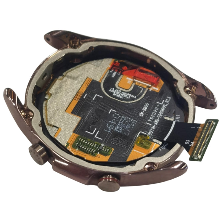 LCD Screen and Digitizer Full Assembly With Frame for Samsung Galaxy Watch3 SM-R850/R855(Gold) - free shipping - PMc TechLife - Order now!