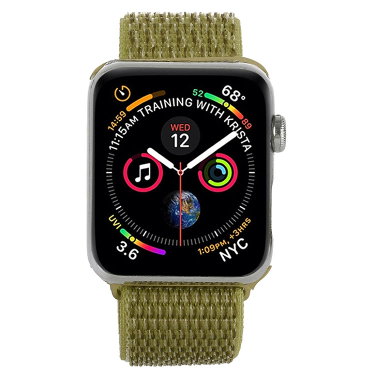 For Apple Watch 46mm / 49mm / 45mm / 44mm Simple Fashion Nylon Watch Band with Magic Stick(Dark Green) - Watch Bands by PMC TechLife | Online Shopping South Africa | PMC TechLife | Buy Now Pay Later Mobicred