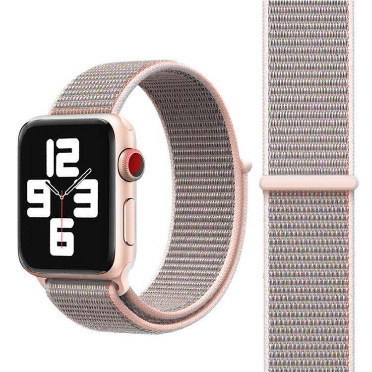 For Apple Watch 46mm / 49mm / 45mm / 44mm Simple Fashion Nylon Watch Band with Magic Stick(Light Grey) - Watch Bands by PMC TechLife | Online Shopping South Africa | PMC TechLife | Buy Now Pay Later Mobicred
