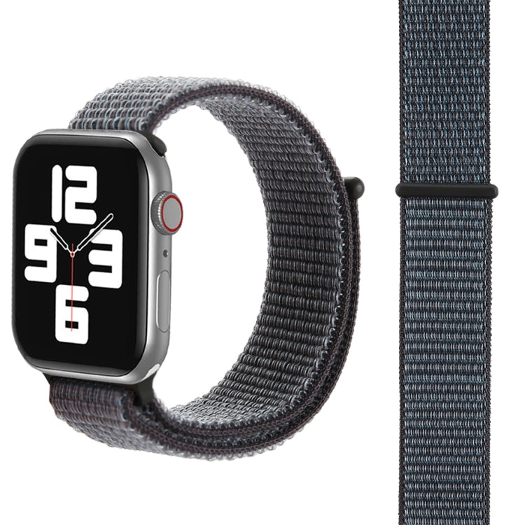 For Apple Watch 46mm / 49mm / 45mm / 44mm Simple Fashion Nylon Watch Band with Magic Stick(Space Grey) - Watch Bands by PMC TechLife | Online Shopping South Africa | PMC TechLife | Buy Now Pay Later Mobicred