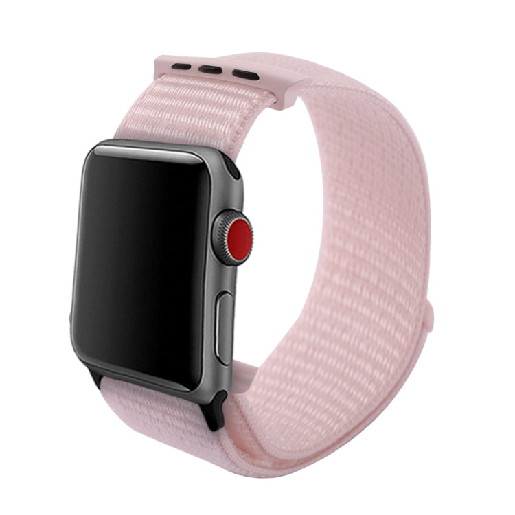 For Apple Watch 46mm / 49mm / 45mm / 44mm Simple Fashion Nylon Watch Band with Magic Stick(Pearl White) - Watch Bands by PMC TechLife | Online Shopping South Africa | PMC TechLife | Buy Now Pay Later Mobicred