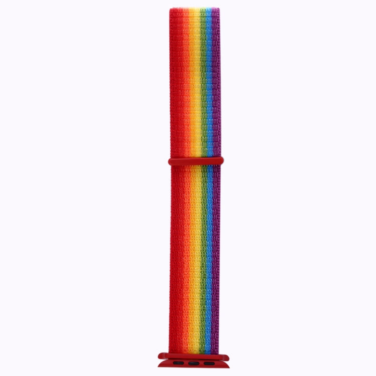 For Apple Watch 42mm / 41mm / 40mm / 38mm Simple Fashion Nylon Watch Band with Magic Stick(Colour) - Watch Bands by PMC TechLife | Online Shopping South Africa | PMC TechLife | Buy Now Pay Later Mobicred