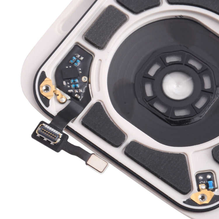 For Apple Watch SE 2022 44mm LTE Edition Rear Housing Glass Cover with Cable (Aurora) - Back Cover by PMC TechLife | Online Shopping South Africa | PMC TechLife | Buy Now Pay Later Mobicred