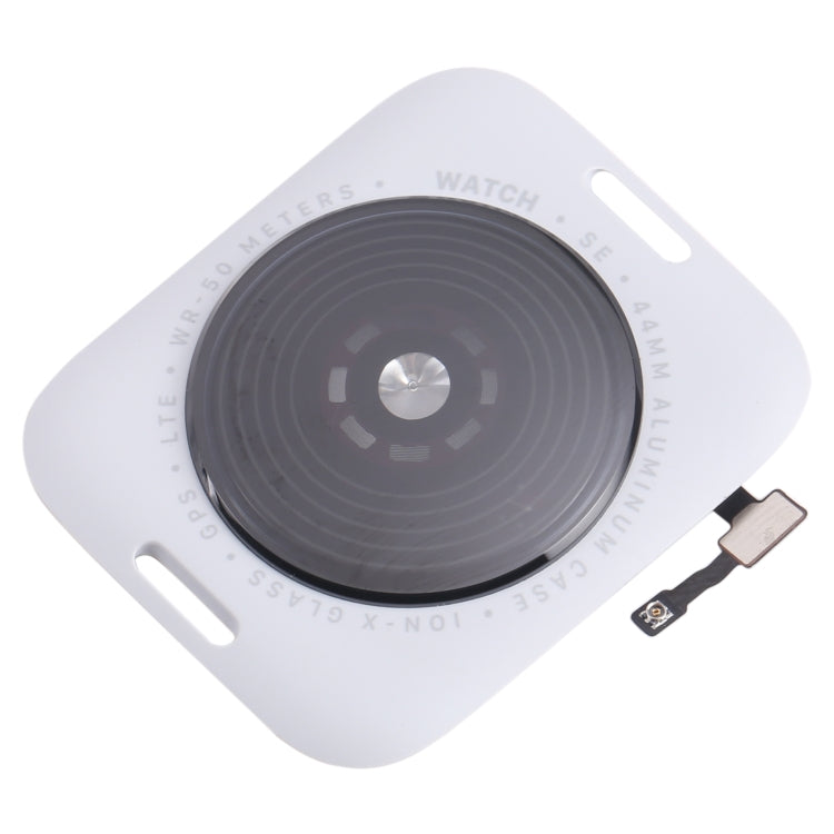 For Apple Watch SE 2022 44mm LTE Edition Rear Housing Glass Cover with Cable (Silver) - Back Cover by PMC TechLife | Online Shopping South Africa | PMC TechLife | Buy Now Pay Later Mobicred